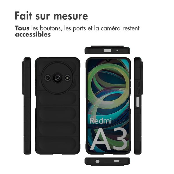 imoshion EasyGrip Backcover Xiaomi Redmi A3 - Noir