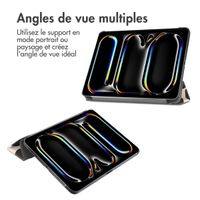 imoshion Coque tablette Design Trifold Apple iPad Pro 11 (2024) M4 - Leopard