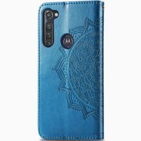 Etui de téléphone Mandala Motorola Moto G Pro - Turquoise