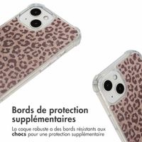 imoshion Coque Design avec cordon Apple iPhone 13 - Leopard Mood