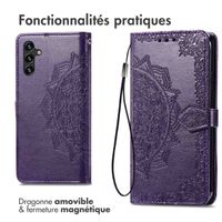 imoshion Etui de télephone Mandala Samsung Galaxy A25 (5G) - Violet