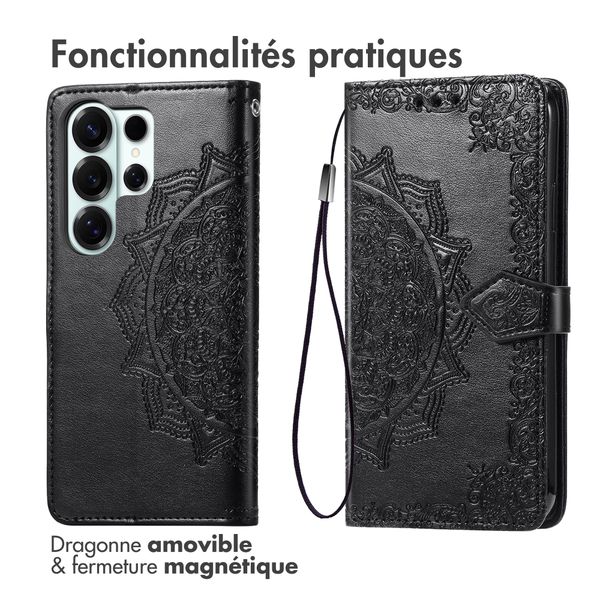 imoshion Etui de télephone Mandala Samsung Galaxy S26 Ultra - Noir