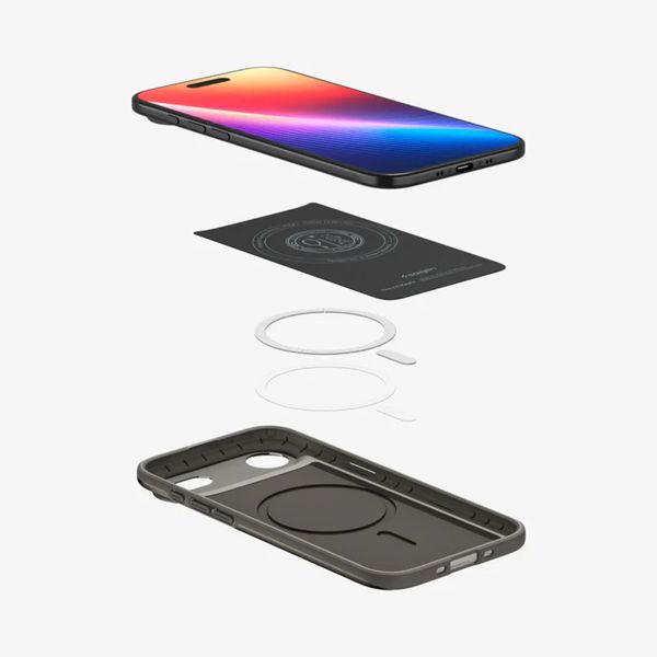 Spigen Coque Thin Fit avec MagSafe Apple iPhone Air - Gunmetal