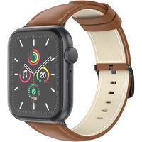 imoshion Bracelet Classic en cuir Apple Watch Series 1 t/m 11 / SE / Ultra (44/45/46/49 mm) - Marron