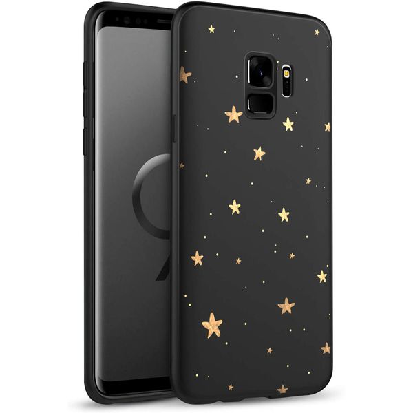 imoshion Coque Design Samsung Galaxy S9 - Etoiles / Noir