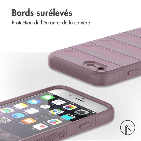 imoshion EasyGrip Backcover Apple iPhone SE (2022 / 2020) / 8 / 7 - Violet