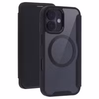 imoshion Bookcase transparente avec MagSafe Apple iPhone 16 - Noir
