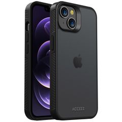 Accezz Coque Givrée Robuste Apple iPhone 14 - Noir