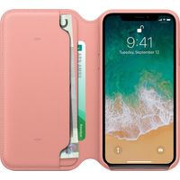 Apple Étui de téléphone Leather Folio Apple iPhone X / Xs