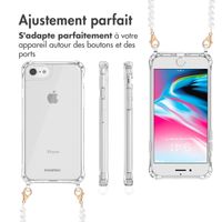 imoshion Coque avec dragonne + ﻿bracelet iPhone 8 / 7  / SE (2022 / 2022) - Perles