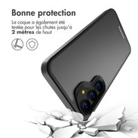 Accezz Coque Givrée Robuste Samsung Galaxy A55 - Noir