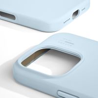 iDeal of Sweden Coque Silicone iPhone 16 Pro - Light Blue