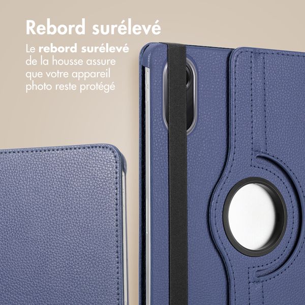 imoshion Coque tablette rotatif à 360° Xiaomi Redmi Pad 2 - Bleu foncé