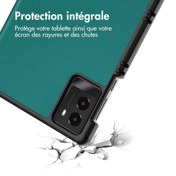 imoshion Coque tablette Trifold Lenovo Legion Tab (2025) - Vert foncé