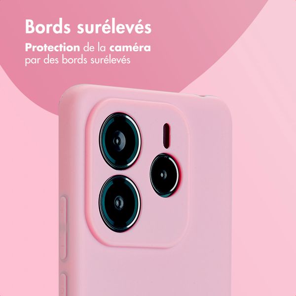 imoshion Coque Couleur Xiaomi Redmi Note 14 (5G) - Bubblegum Pink