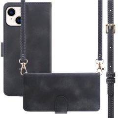 imoshion Etui de télephone portefeuille avec cordon Apple iPhone 15 - Noir