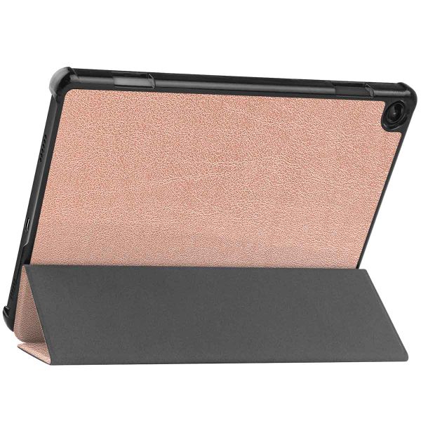 imoshion Coque tablette Design Trifold Lenovo Tab M10 (3rd gen) - Rose Dorée