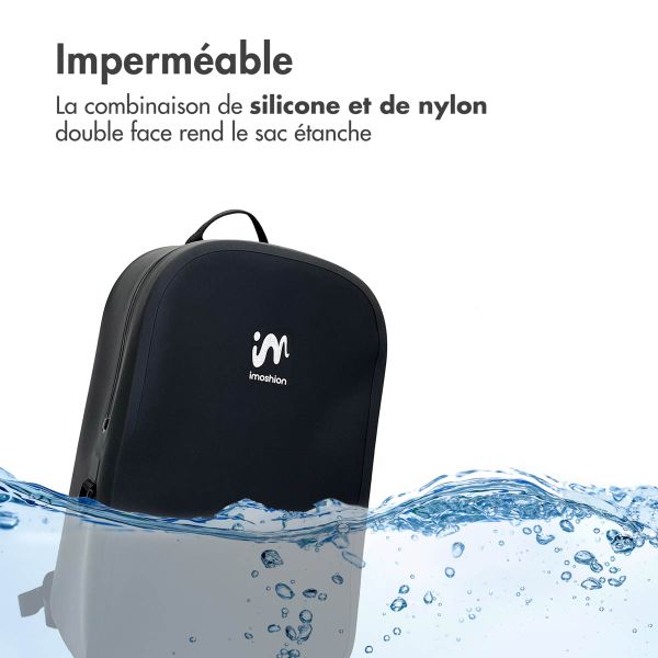 imoshion Sac à dos Hermétique et Étanche 16L - Moyen - Noir