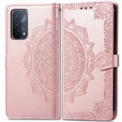 imoshion Etui de télephone Mandala Oppo A74 (5G) / A54 (5G) - Rose Doré