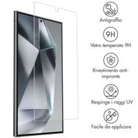Accezz Protection d'écran en verre trempé Samsung Galaxy S24 Ultra