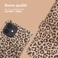 imoshion Étui de télephone portefeuille Design Apple iPhone 11 - Leopard Mood