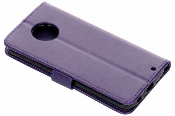 Etui de téléphone Fleurs de Trèfle Motorola Moto G6 Plus