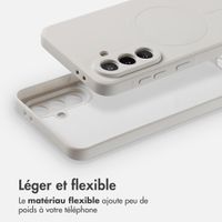 imoshion Coque Couleur avec MagSafe Samsung Galaxy A56 - Beige