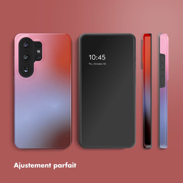 Selencia Coque arrière Vivid Samsung Galaxy S26 Ultra - Gradient Soft Blush