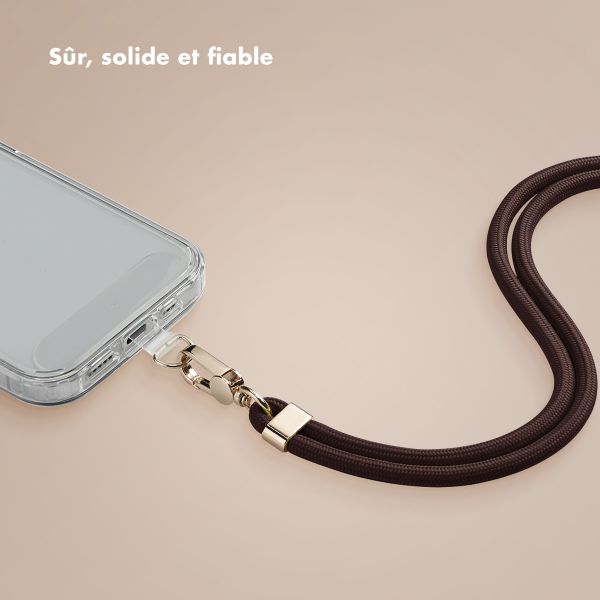 Selencia Cordon de téléphone universel - Terracotta