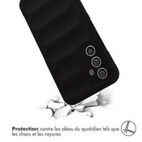 imoshion Coque arrière EasyGrip Samsung Galaxy A54 (5G) - Noir