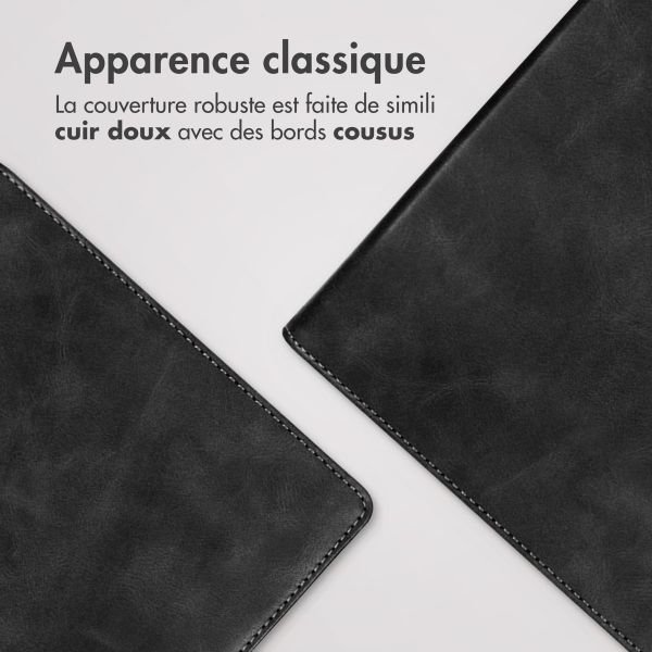 imoshion Étui de liseuse portefeuille avec strap et support reMarkable 2 - Noir