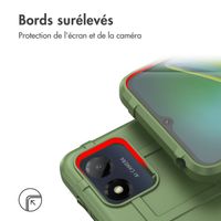 imoshion Coque Rugged Shield Motorola Moto E13 - Vert foncé