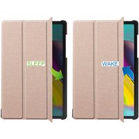 imoshion Coque tablette Trifold Samsung Galaxy Tab S5e - Dorée