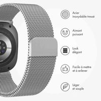 imoshion Bracelet magnétique milanais Samsung Galaxy Watch Ultra (2024/2025) - Argent