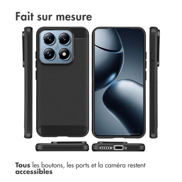 imoshion Coque Brushed Xiaomi 14 - Noir