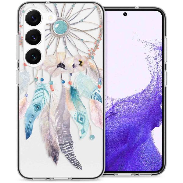 imoshion Coque Design Samsung Galaxy S23 - Dream Catcher Feathers