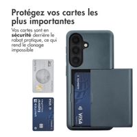 imoshion Coque arrière avec porte-cartes Samsung Galaxy S26 - Bleu foncé