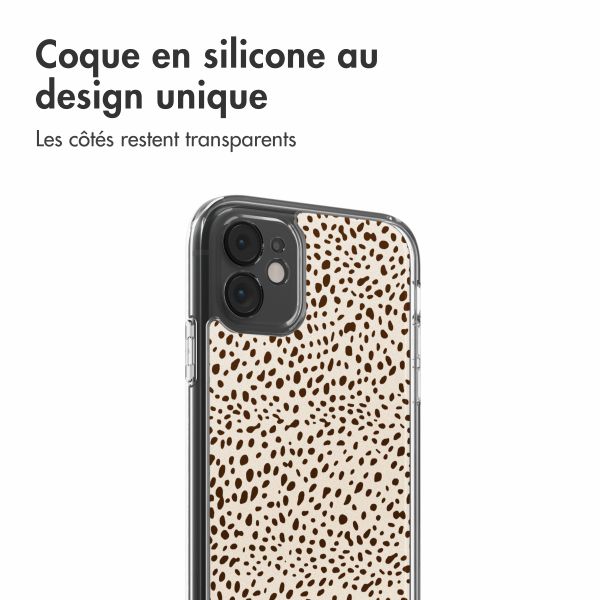 imoshion Coque Design Apple iPhone 11 / Xr - Desert Dots