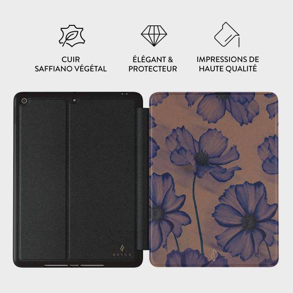 Burga Coque tablette Apple iPad 9 (2021) 10.2 pouces / iPad 8 (2020) 10.2 pouces / iPad 7 (2019) 10.2 pouces - Velvet Night