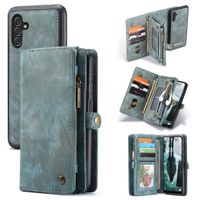 CaseMe Etui de téléphone de luxe en cuir deux en un Samsung Galaxy A13 (5G) / A04s - Vert