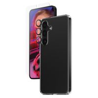 SAFE by PanzerGlass Pack 3-en-1 Safe - Coque + protection d'écran + protection de caméra Samsung Galaxy S24 - Transparent