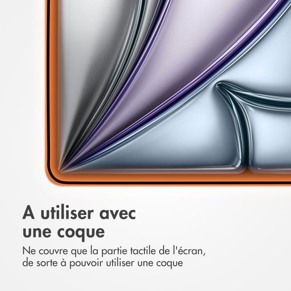 Accezz Protection d'écran en verre trempé avec applicateur iPad Pro 11 (2024) M4