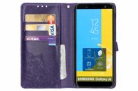 Etui de téléphone portefeuille Samsung Galaxy J6