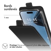 Accezz Étui à rabat Apple iPhone 15 Pro - Noir