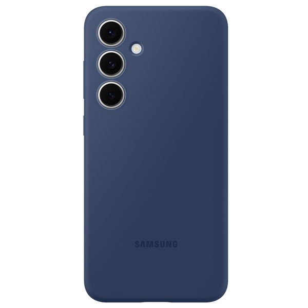 Samsung Original Coque en silicone Galaxy S24 FE - Blue