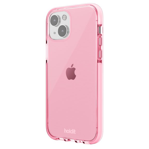 Holdit Seethru Case Apple iPhone 14 / 13 - Bright Pink