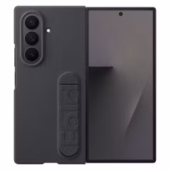 Samsung Coque en silicone avec support Samsung Galaxy Z Fold 7 - Black