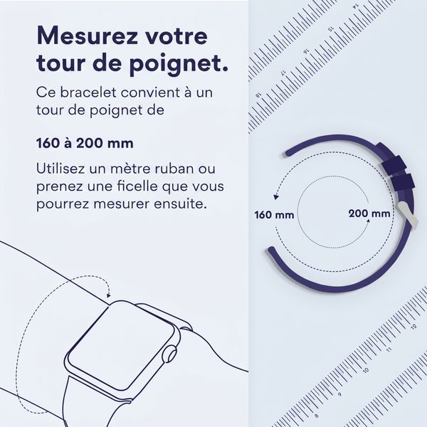 imoshion Bracelet en silicone⁺ Google Pixel Watch 3 / 4 (45 mm) - Taille L - Noir