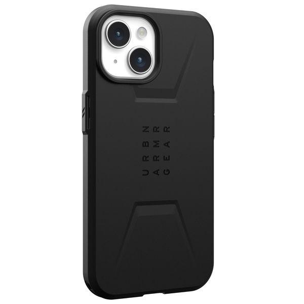 UAG Coque Civilian MagSafe iPhone 15 - Noir