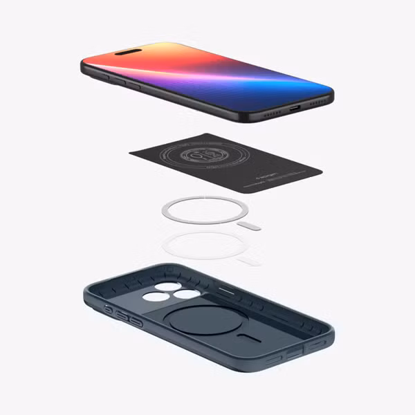 Spigen Coque Thin Fit avec MagSafe Apple iPhone 17 Pro Max - Metal Slate